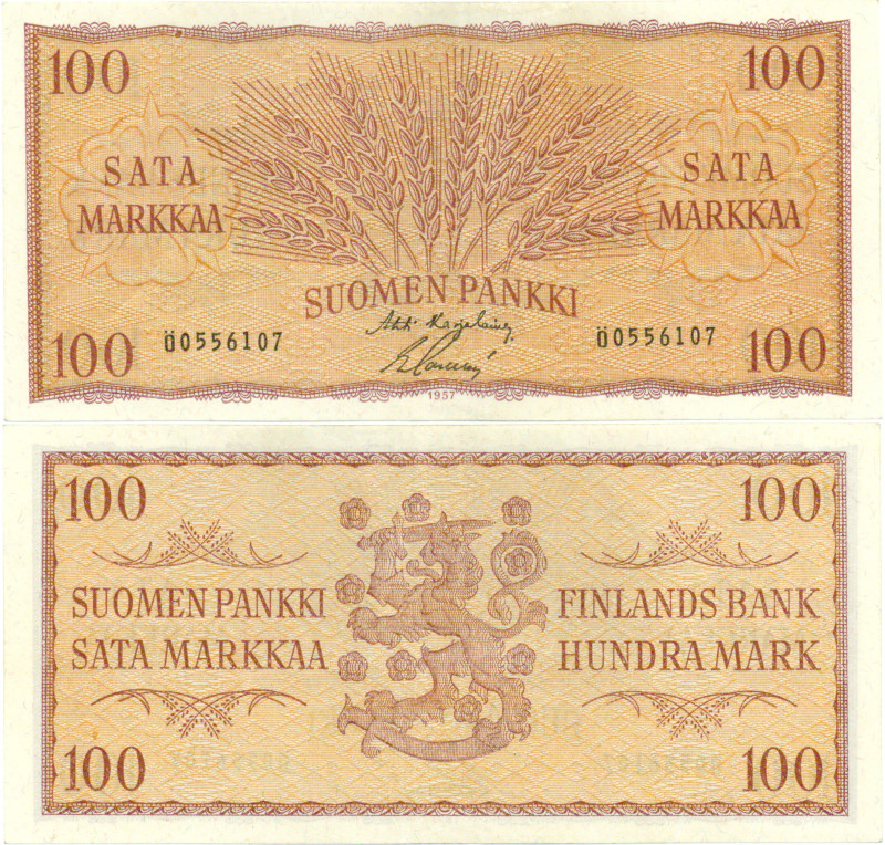 100 Markkaa 1957 Ö0556107